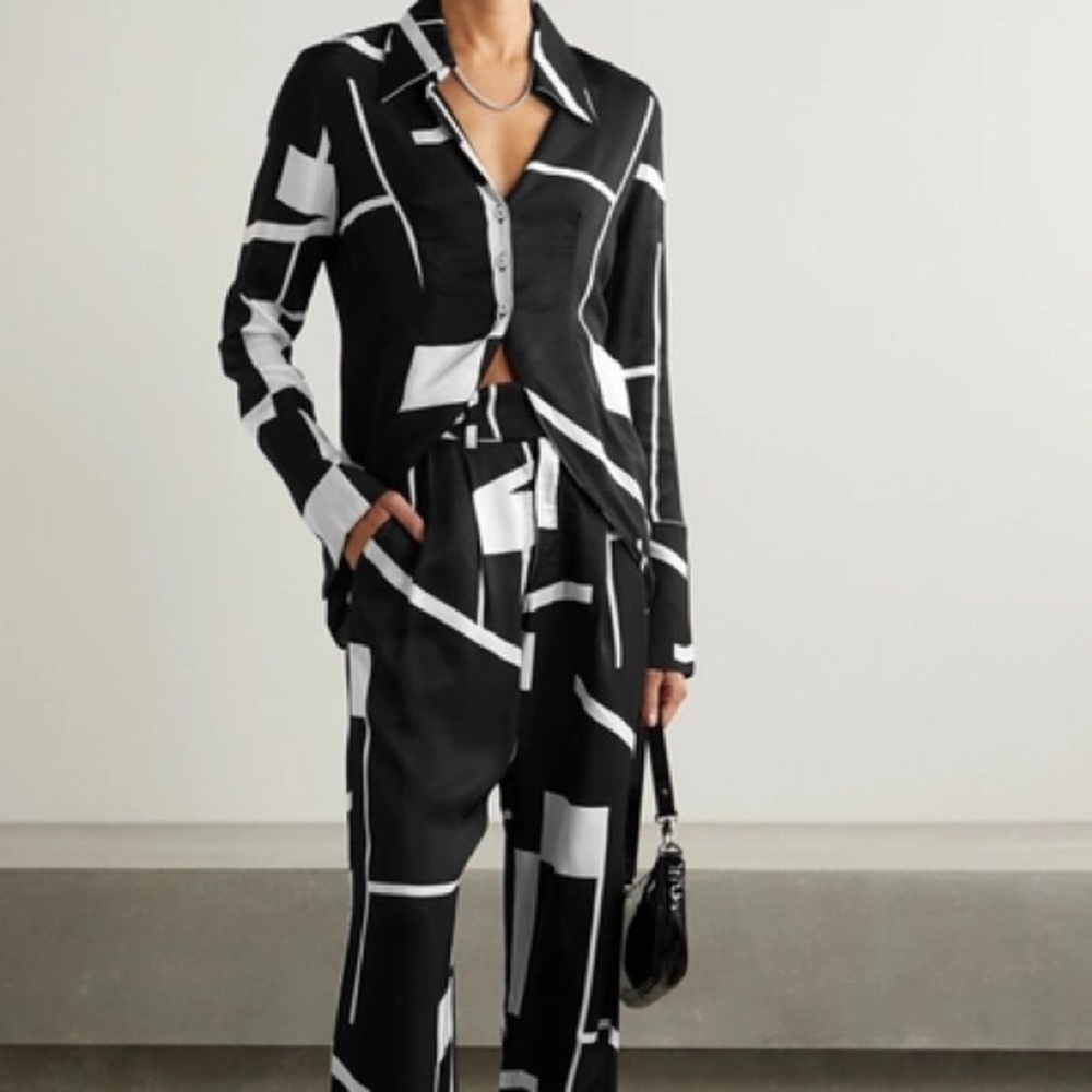 The line by K printed Lilith top